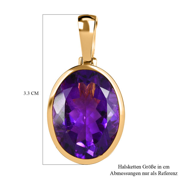 Afrikanischer Amethyst-Anh&auml;nger - 16 ct. image number 5