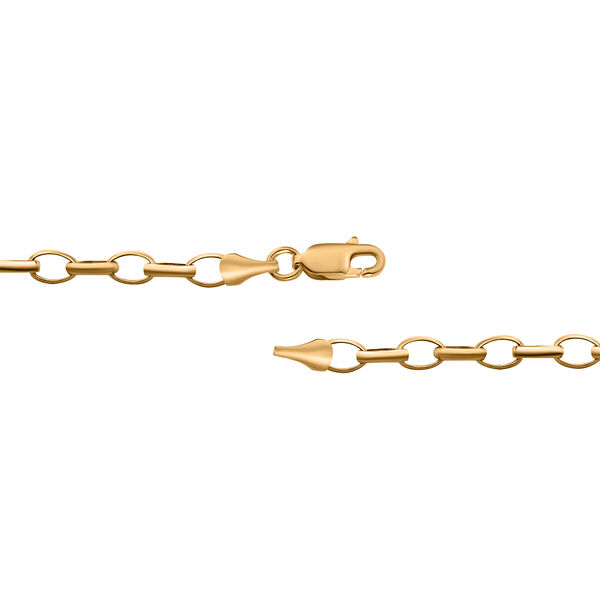 Belcher-Kette-Armband in 585 Gold, 19 cm image number 4