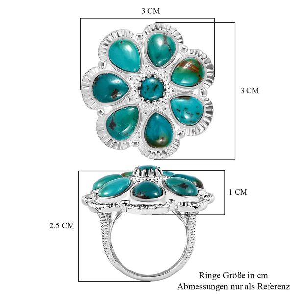Sierra Nevada Türkis Ring - 9,04 ct. image number 6