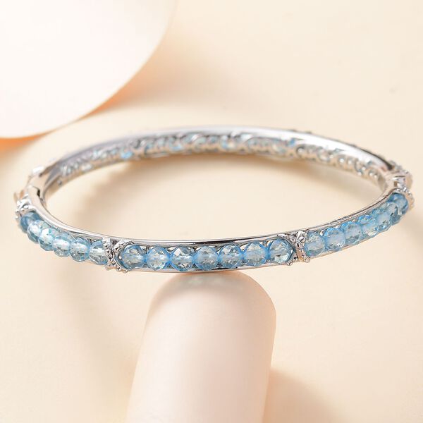 Apatit Armreif, 19 cm - 24,01 ct. image number 2