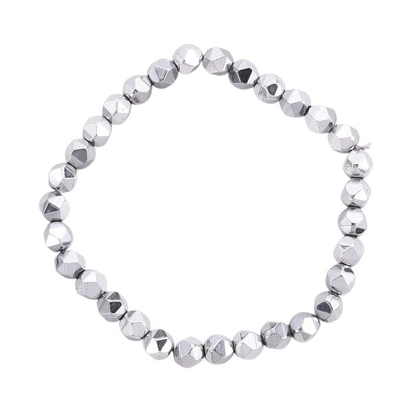 Silberbeschichteter H&auml;matit Schmuck Zubeh&ouml;r  ca. 301,50 ct. image number 12