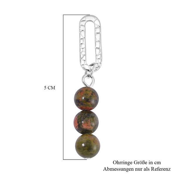 Unakite Ohrringe - 25 ct. image number 6