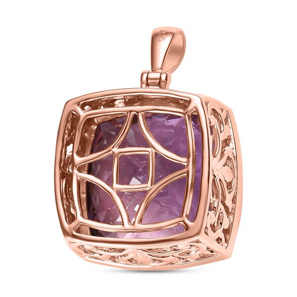 AA Rose de France Amethyst Anhänger - 27,98 ct. image number 5