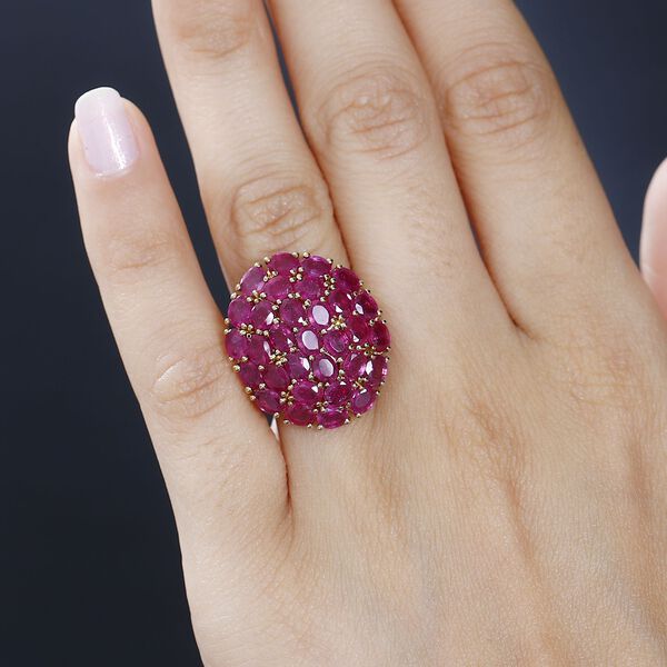 Afrikanischer Rubin-Ring - 8,49 ct. image number 3