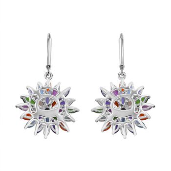 Multi-Edelstein-Ohrringe - 5.02 ct.