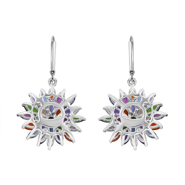 Multi-Edelstein-Ohrringe - 5.02 ct. image number 3