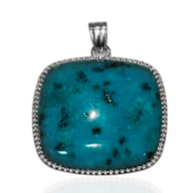 Blauer Quarz Anhänger ca. 80.00 ct