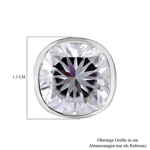 Moissanit Ohrringe - 3,18 ct. image number 4