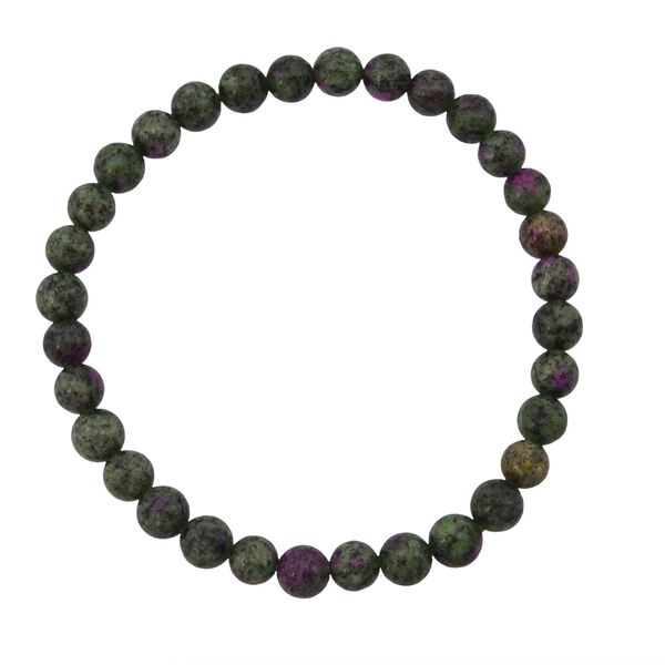 Rubin Zoisit Armband, 19 cm - 53,65 ct. image number 2