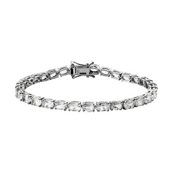 Golconda Diamant-Topas Armband, ca. 19 cm, 925 Silber platiniert ca. 16,40 ct