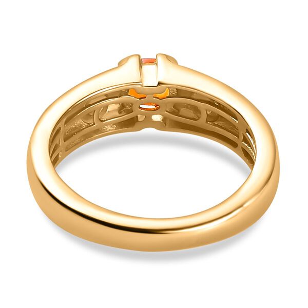 AA Salamanca Feueropal und Zirkon Ring - 0,46 ct. image number 6