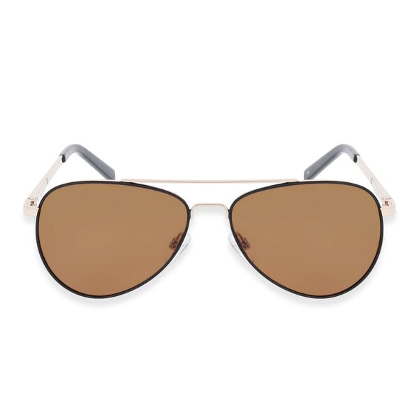 SOLE & LUCE - Swiss Eyewear G. Kelly, Ultra-Polarized Sonnenbrillen UV400, Mattes Gunmetal-Schwarz