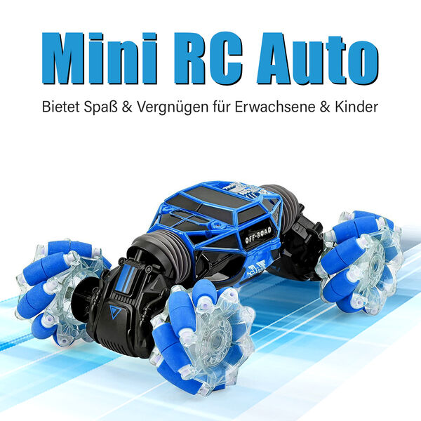 Mini-RC-Auto, Blau image number 3
