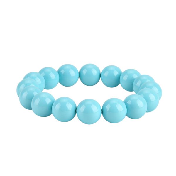 3er-Set Sleeping Beauty türkisfarbenes Muschelkernperle Schmuckset image number 6