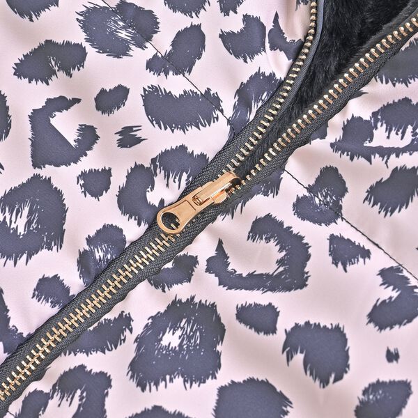 Wendbare Weste mit Kunstfell-Futter, Beige image number 4