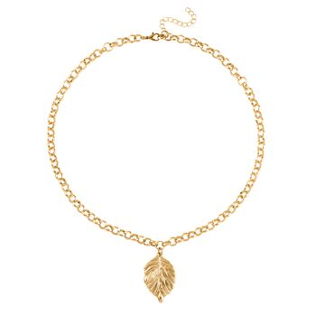 3er Set Halskette, Ohrringe, Armband ca. 20cm, goldfarben