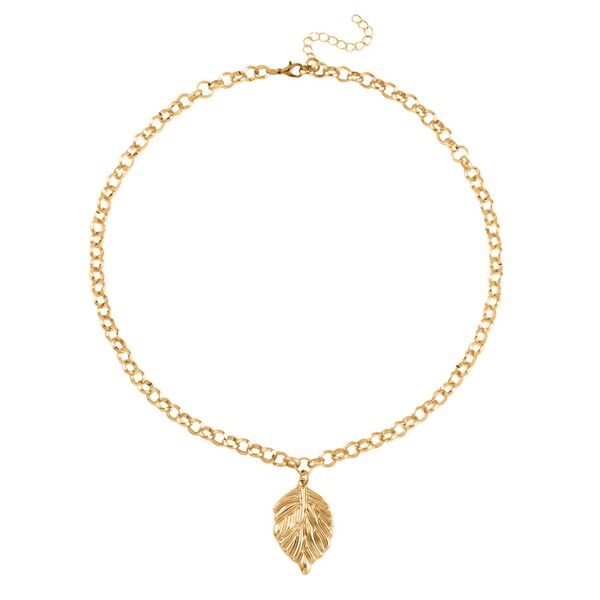 3er Set Halskette, Ohrringe, Armband ca. 20cm, goldfarben image number 2