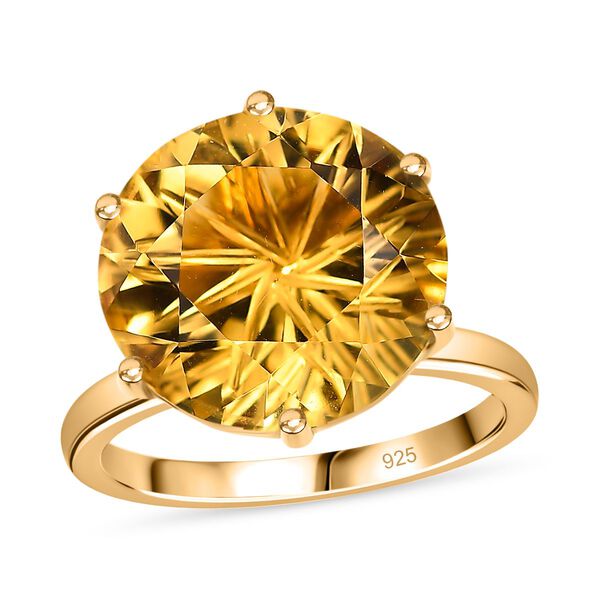 Citrin Ring - 9,42 ct. image number 3