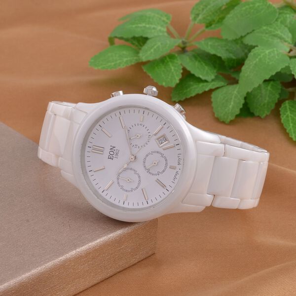 EON 1962 japanisches Uhrwerk, weiß image number 2