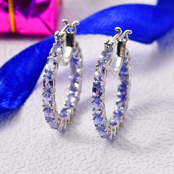 D'Joy Tansanit Ohrringe - 5,54 ct.