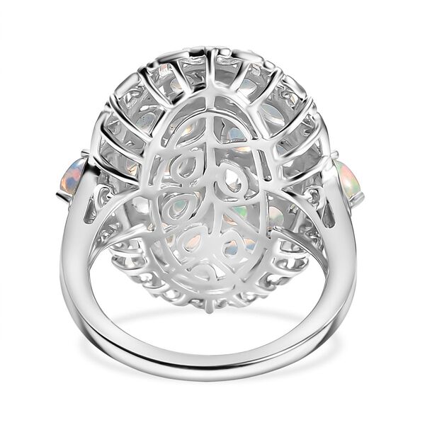 AA Nat&uuml;rlicher, &auml;thiopischer Welo Opal Ring 925 Silber rhodiniert (Gr&ouml;&szlig;e 18.00) ca. 2,08 ct image number 6