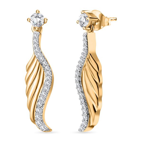 Moissanit Ohrringe - 0,53 ct.