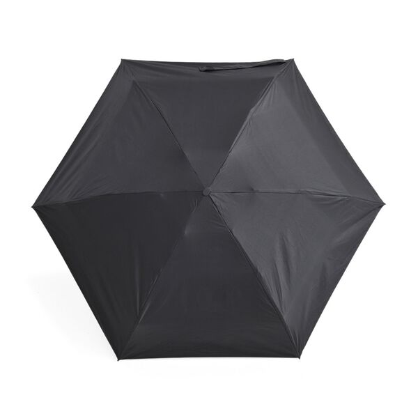 Sturmfester Poket-Regenschirm mit UV-Schutz  58 cm, Schwarz image number 1