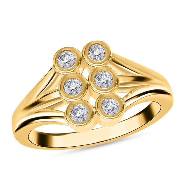 Moissanit Ring - 0,33 ct. image number 5