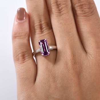 AAAA Kunzit Ring in 375 Gold - 4 ct.