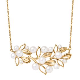 EVER TRUE Süßwasser Perle Halskette ca. 45 cm Nickelfreies Messing