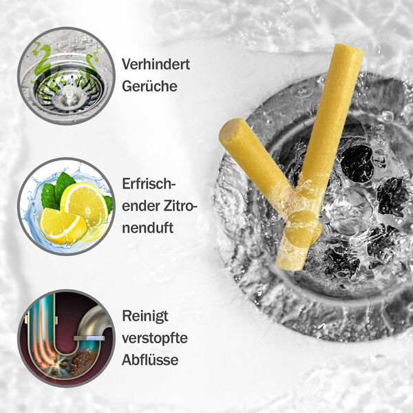 18er-Set Rohrreiniger, Zitrone image number 2