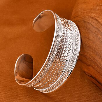 925 Silber Armreif ca. 18 cm ca. 49.79g