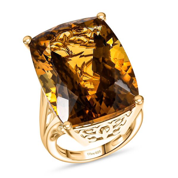 D'Joy AA Citrin Ring - 38,52 ct. image number 4
