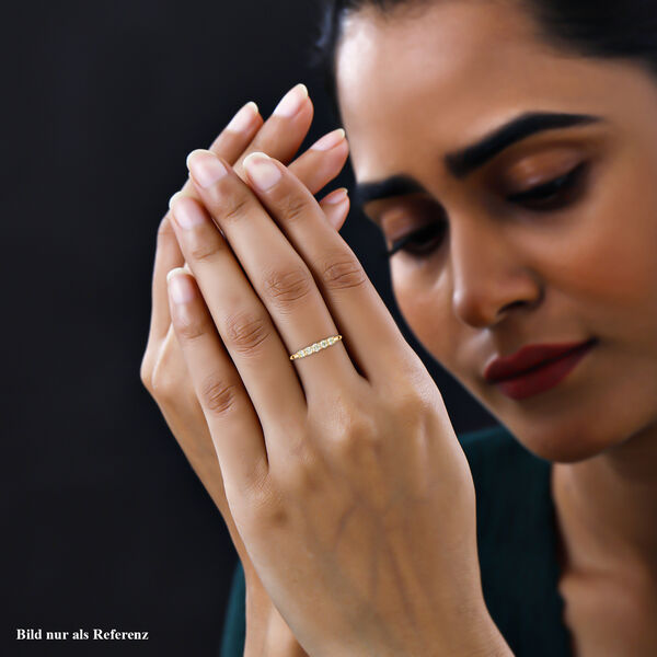 LUXORO Nat&uuml;rlicher, gelber Diamant SI SGL zertifizierter Ring - 0,50 ct. image number 3