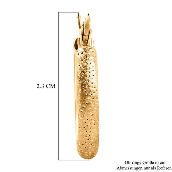 ILIANA - Creolen, 750 Gold ca. 3,00g image number 4