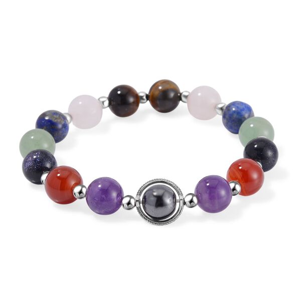 Mehrfarbig Edelsteine, Hämatit Schmuckset ca. 190.50 ct image number 5