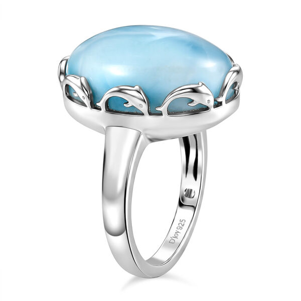 D'Joy Larimar Ring - 13,99 ct. image number 4