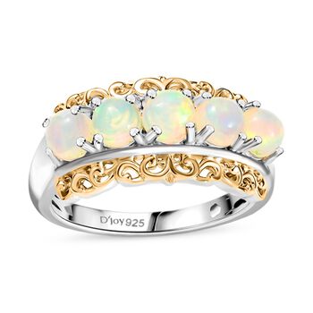 D'Joy AA Nat&uuml;rlicher, &auml;thiopischer Welo Opal Ring - 1,14 ct.