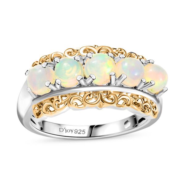 D'Joy AA Nat&uuml;rlicher, &auml;thiopischer Welo Opal Ring - 1,14 ct. image number 3