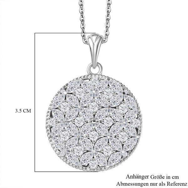 D’Joy Moissanit Anhänger mit 45cm Kette - 5,43 ct. image number 5