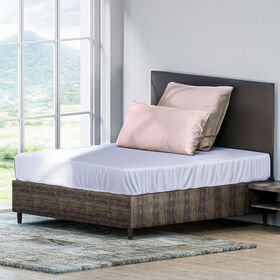 Serenity Night - Bambus-Kissenbezug 2er-Set, kühlend und anti-allergisch, 80 x 80 und 40 x 80 cm, Beige