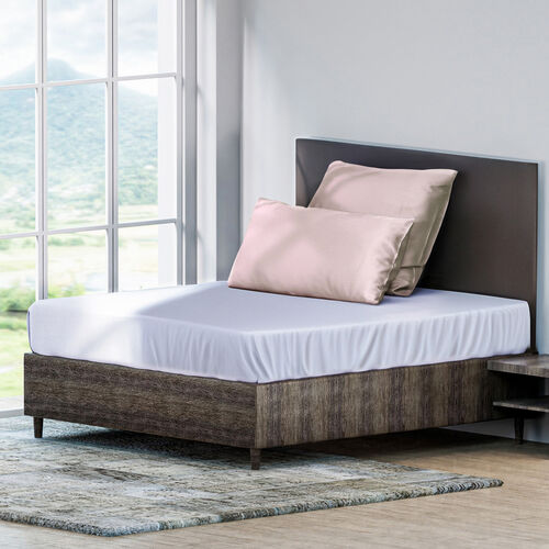 Serenity Night - Bambus-Kissenbezug 2er-Set, kühlend und anti-allergisch, 80 x 80 und 40 x 80 cm, Beige image number 0