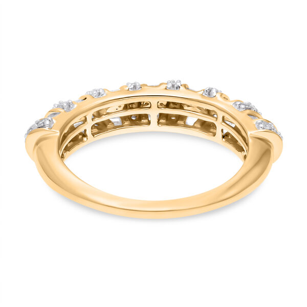 LUXORO SGL zertifizierter I1 Diamant-Ring in 585 Gelbgold - 1 ct. image number 7