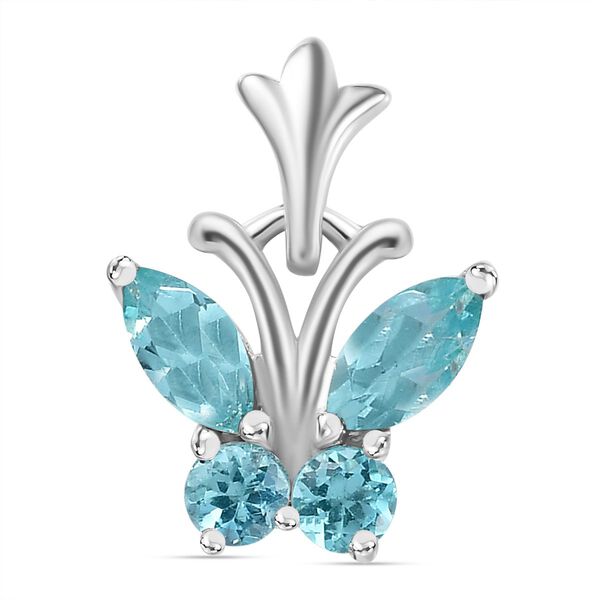 Paraiba-Apatit Schmuckset - 1,68 ct. image number 8