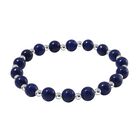 Lapislazuli Armband, flexibel, ca. 60.00 ct