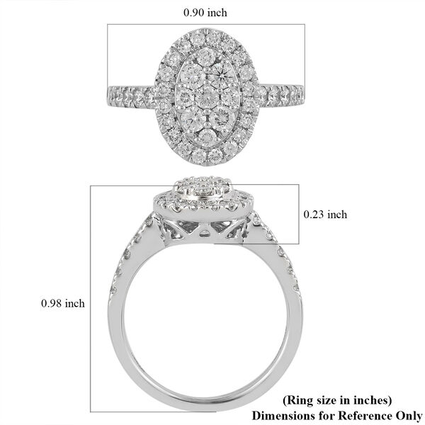 RHAPSODY - Diamant-Ring, IGI zertifiziert VS E-F, 950 Platin  ca. 1,01 ct image number 5