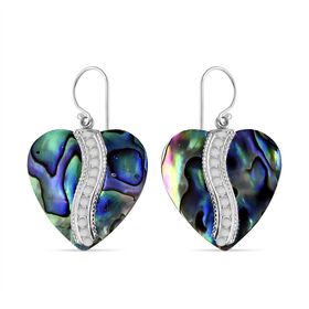 D'Joy Royal Bali - Abalone Muschel Ohrringe 925 Silber ca.