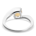 Citrin Bypass Ring 925 Silber  ca. 0,90 ct image number 5