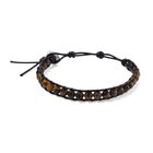 Gelbes Tigerauge Armband ca. Flexibles cm ca. 35,00 ct.