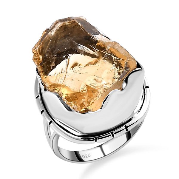 Citrin-Ring, 925 Silber  ca. 15,34 ct image number 5
